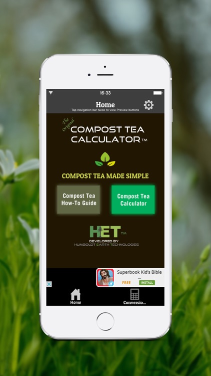 The Original Compost Tea Calculator (Free Version)