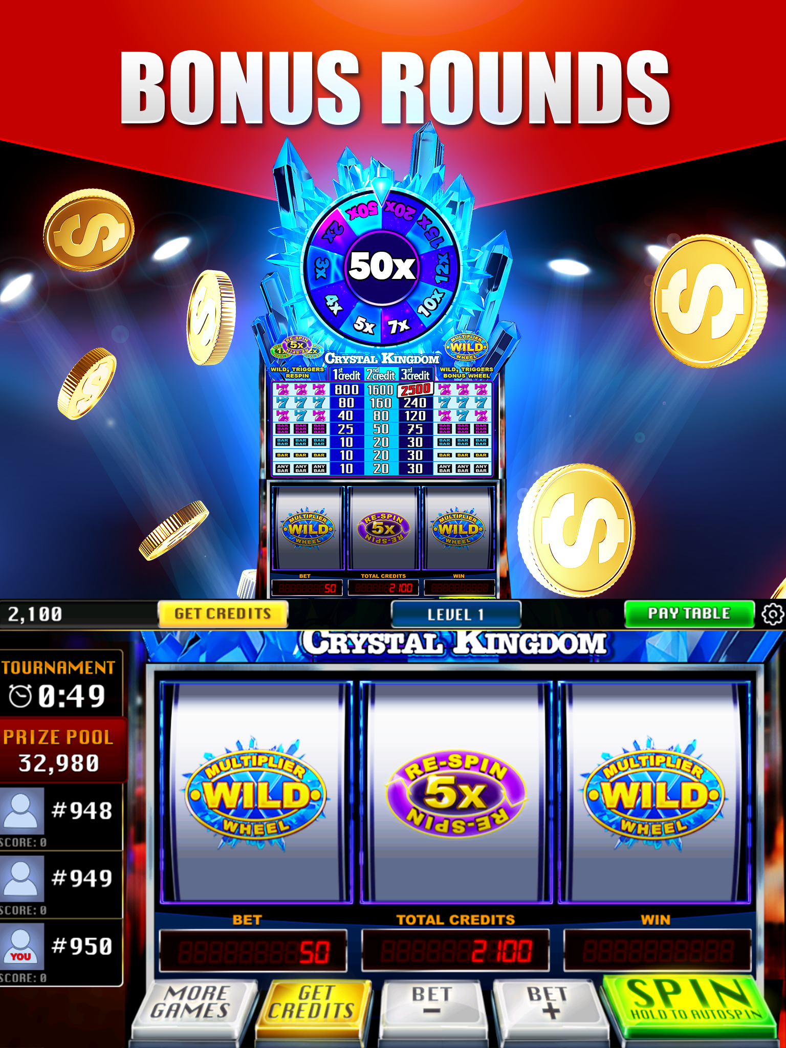 Real Vegas Slots Casino screenshot 7
