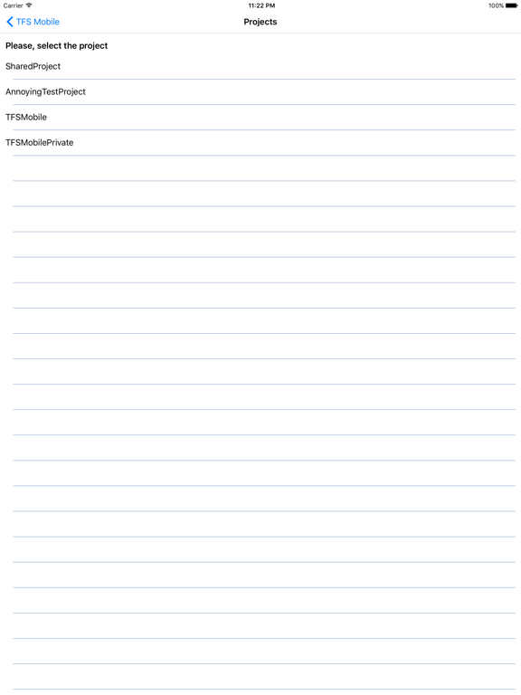 Screenshot #6 pour TFS Mobile