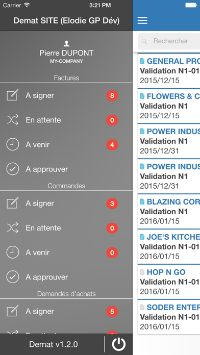 Screenshot #1 pour Demat