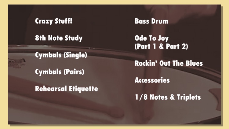 Music Lifeboat Presents: Learn Percussion screenshot-3