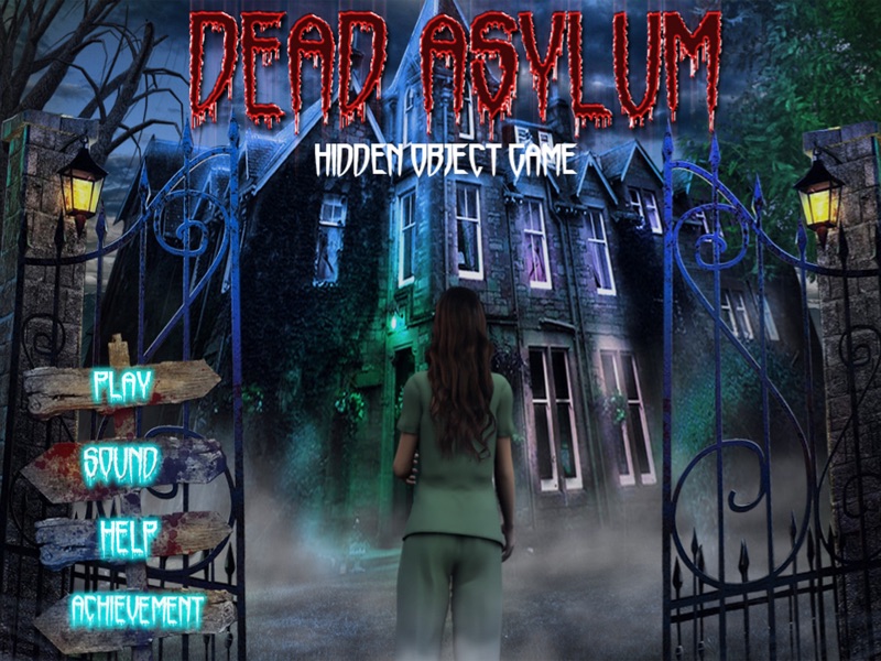 Dead Asylum Hidden Object Game official gameplay screenshot 3