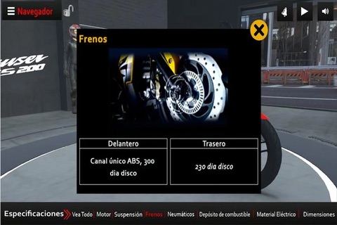 Rouser RS200 APP INTERACTIVA screenshot 3