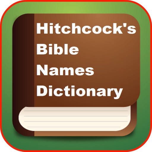 Hitchcock's Bible Names Dictionary Holy Bible Names Meaning Biblical Names icon