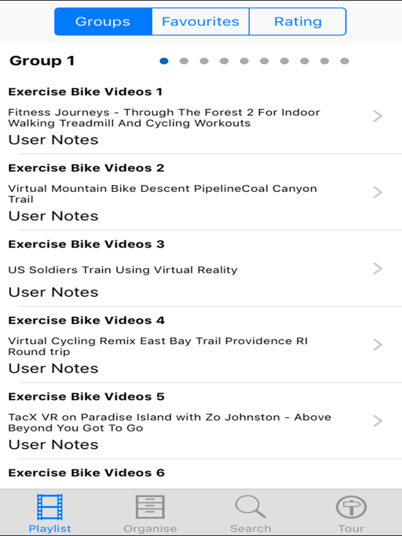 Screenshot #5 pour Exercise Bike Videos