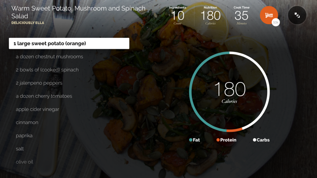 ‎Yummly Recipes & Meal Planning Capture d'écran