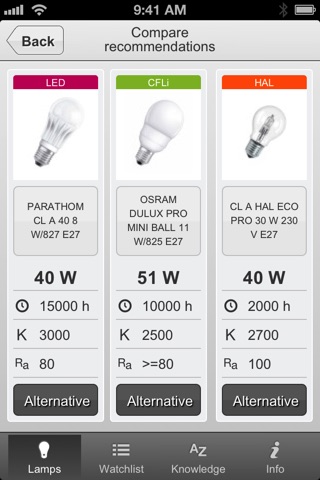 OSRAM Lamp Finder Professional screenshot 2