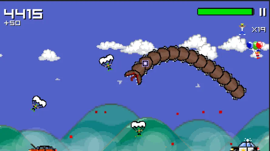 Super Mega Worm screenshot 4