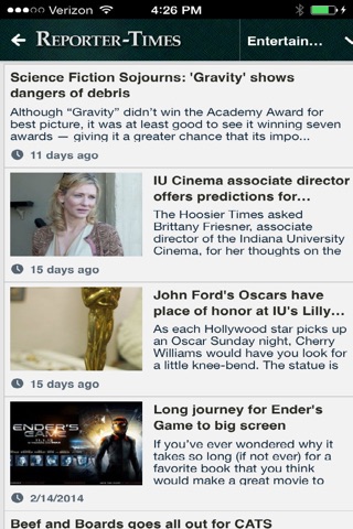 Reporter Times News screenshot 4