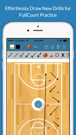 Game screenshot Basketball Clipboard Blueprint apk