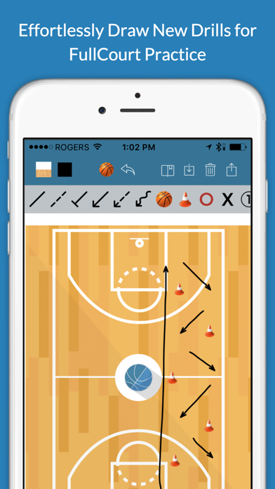Basketball Clipboard Blueprintのおすすめ画像2