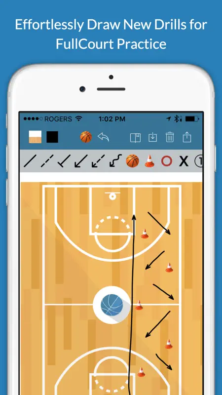 Basketball Clipboard Blueprint screenshot 2 of 4