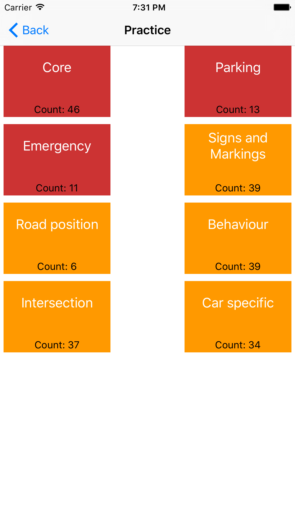New Zealand Driving Test Preparation NZTA - NZ Theory Driving Test for Car, Motorcycle, Heavy Vehicle - 400 Questions screenshot 3