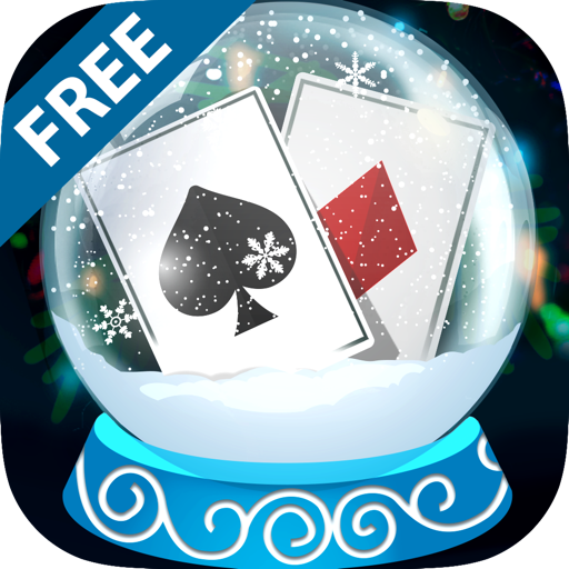 Solitaire Christmas. Match 2 Cards Free. Card Game app icon