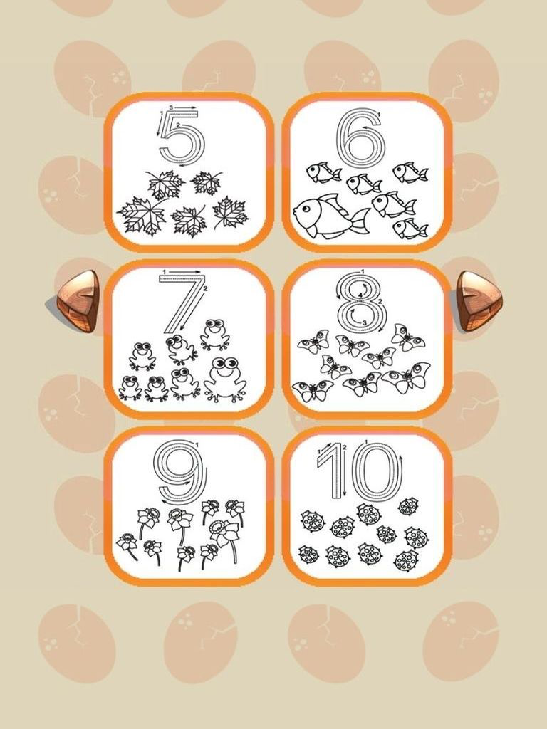 Numbers Tracer Phonics Coloring Book: Learning Basic Math Free For Toddlers And Kids!