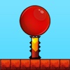 Red Bouncing Ball - Jump Over Spikes (Pro)