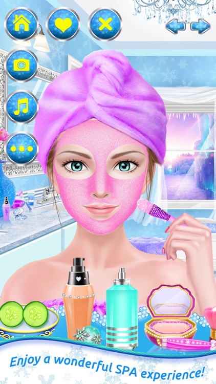 Ice Princess - Magic Wedding Salon with Girls Spa, Makeup & Fantasy Makeover Game