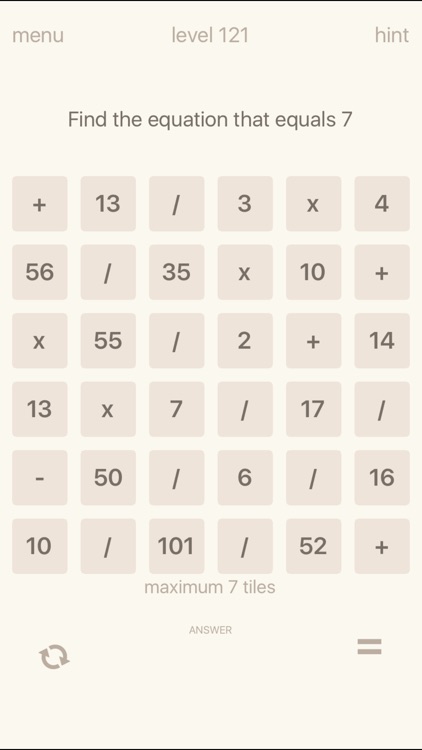 Math On Tiles