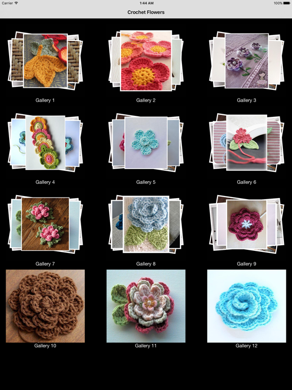 Screenshot #4 pour Crochet Flowers
