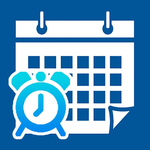 Event Reminder Alarm Task Timer Countdown with Calendar Days Planner