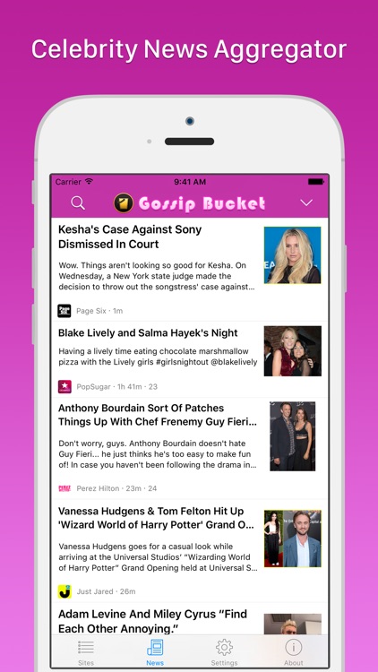 Gossip Bucket Celebrity News