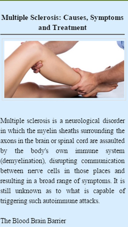 Symptoms Of Multiple Sclerosis