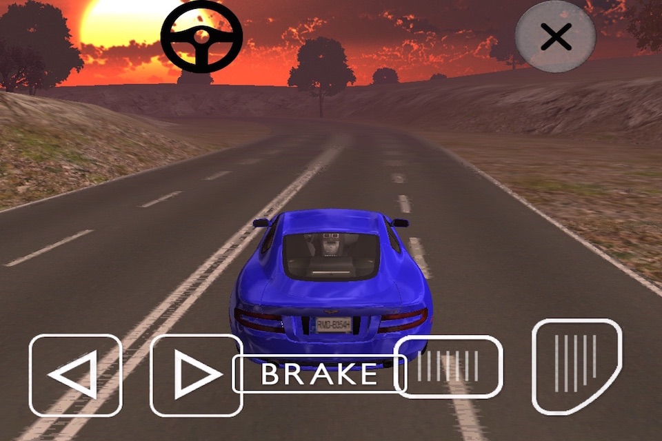 3D Street Racing For Aston Martin Simulator screenshot 2