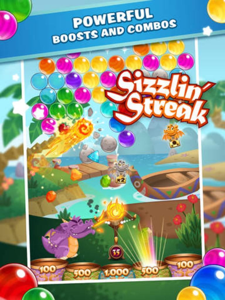 Bubble Pop Joy - match 3 rescue pet game mania