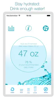 drink water reminder and intake tracker айфон картинки 1