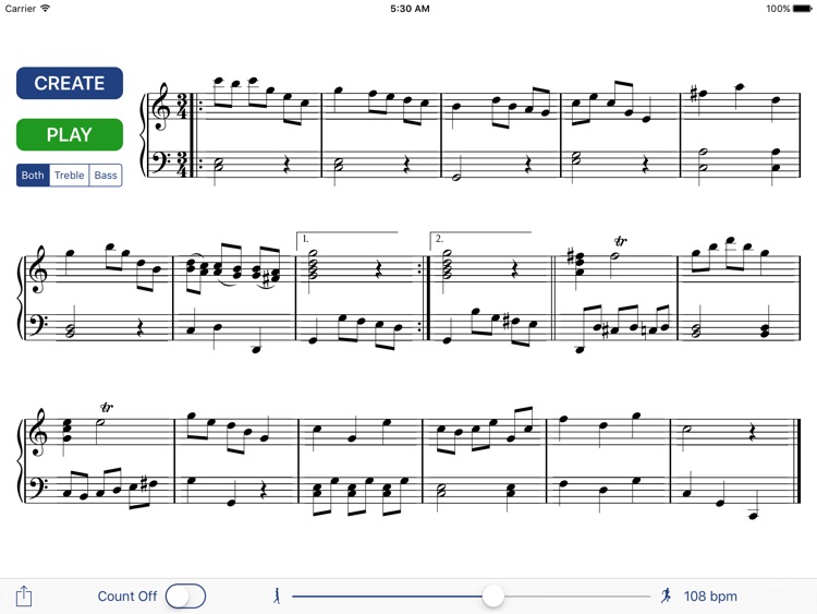 Sight-reading for Piano 1