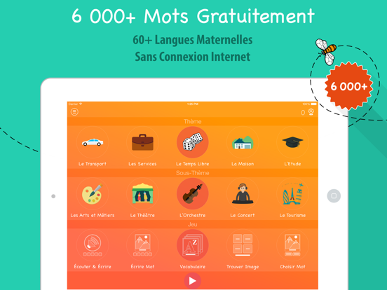 Screenshot #4 pour 6000 Mots - Apprendre le Danois Gratuitement