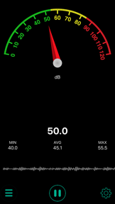 Sound Meter SE - Noise Power Level and Decibel Meter screenshot