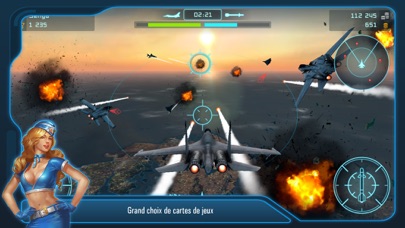 Screenshot #1 pour Battle of Warplanes: War Wings