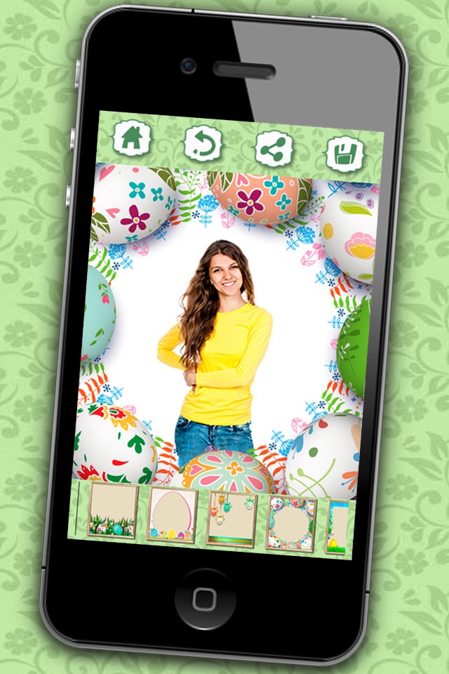 Photo editor of Easter Raster - camera to collage holiday pictures in frames screenshot 2