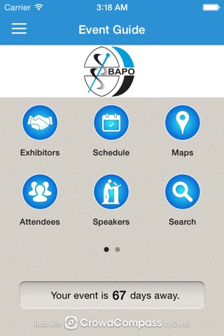 BAPO Conferences screenshot 3