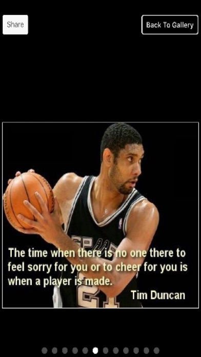 Screenshot #3 pour Basketball Quotes