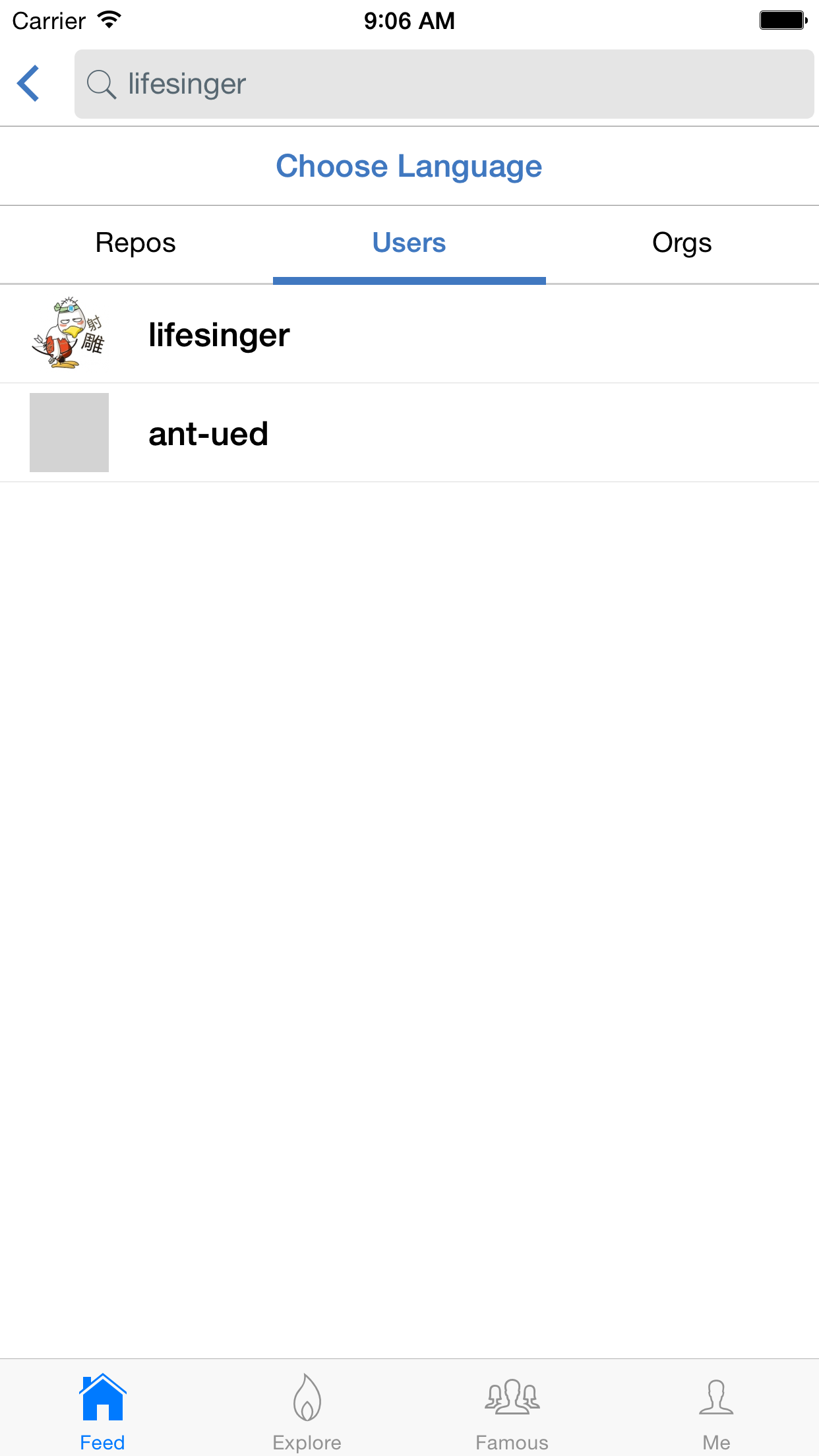 GitFeed screenshot 2
