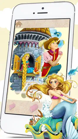 Game screenshot Scratch classic fairy tales – discover Cinderella, Snow White or Rapunzel in this free game for boys and girls apk