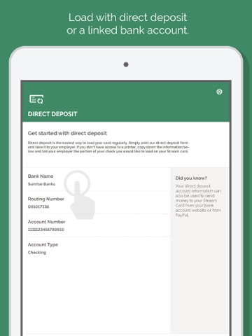 Stream Card iPad screenshot 4 - Business app