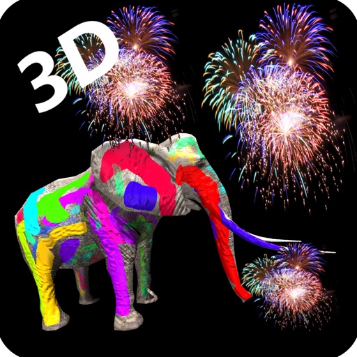 Kids Doodle 3D (Animals) - movie kids color & draw Icon