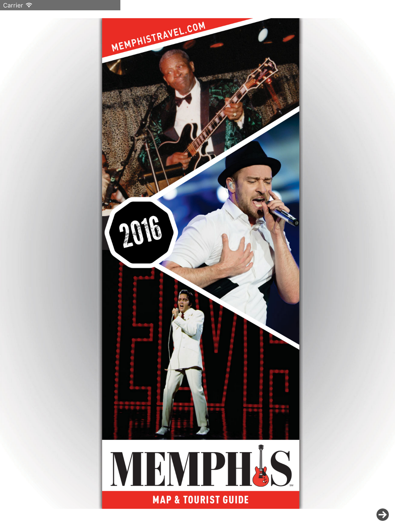 Memphis Map & Tourist Guide