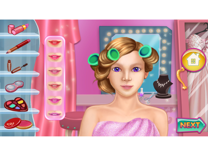 Rosa Girl Princess Wedding