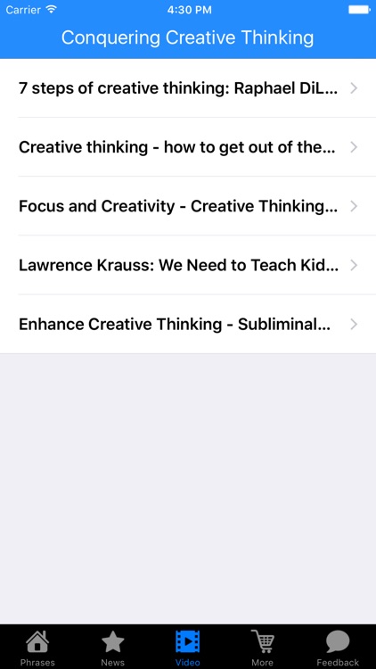Conquering Creative Thinking