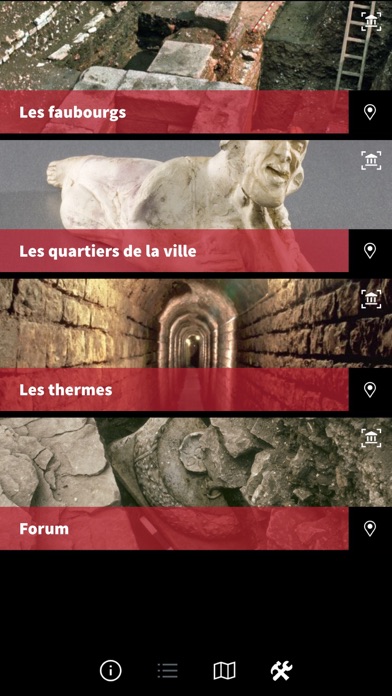 Screenshot #1 pour Rendre visible l'invisible - Augusta Raurica