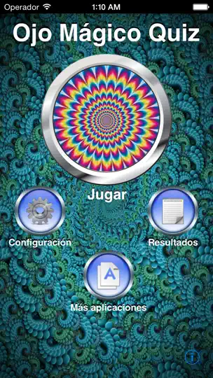 Captura de pantalla de Ojo Mágico Estereograma Quiz en iPhone 1