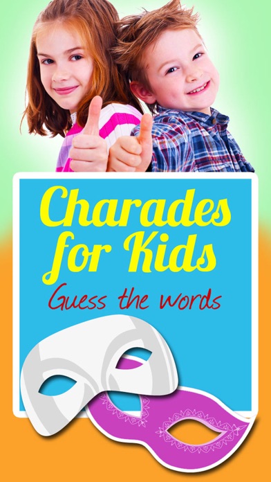 Charades for Kids - Guess the Words for Childrenのおすすめ画像1