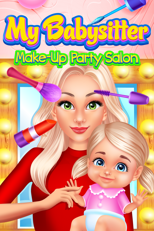 Babysitter Makeup Party Salon  - Baby Girl Games