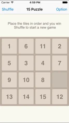 Game screenshot 15 Puzzle Challenge HD - Traditional Number Tile Puzzles Game mod apk