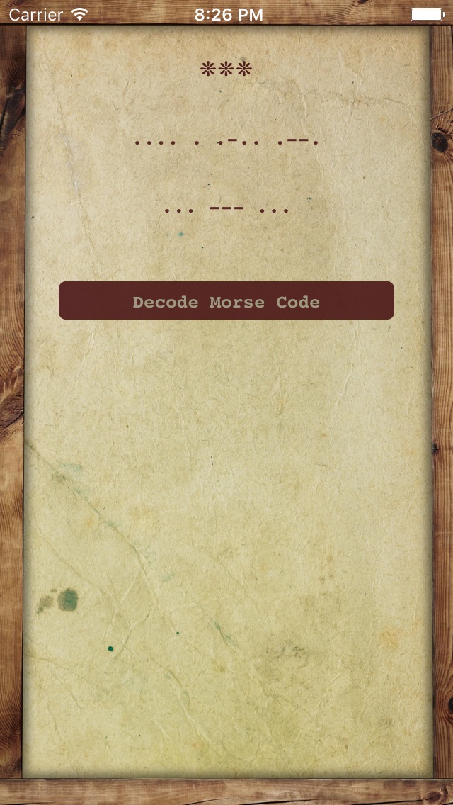 iPhone screenshot