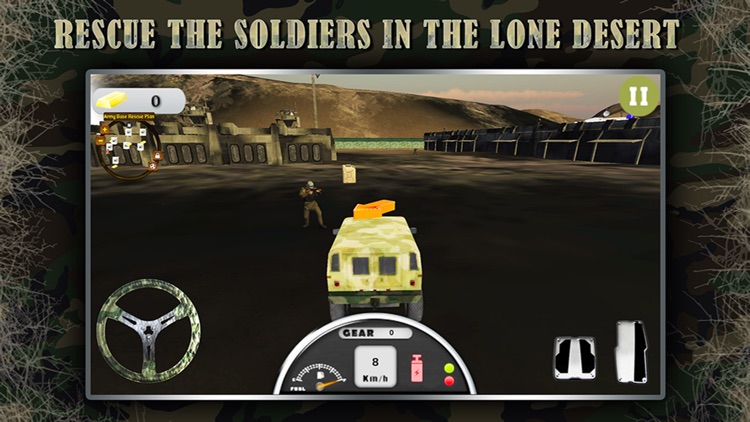 Army Base Rescue Mission - Transport the injured soldiers to the nearest Hospital in the Military Truck. screenshot-3